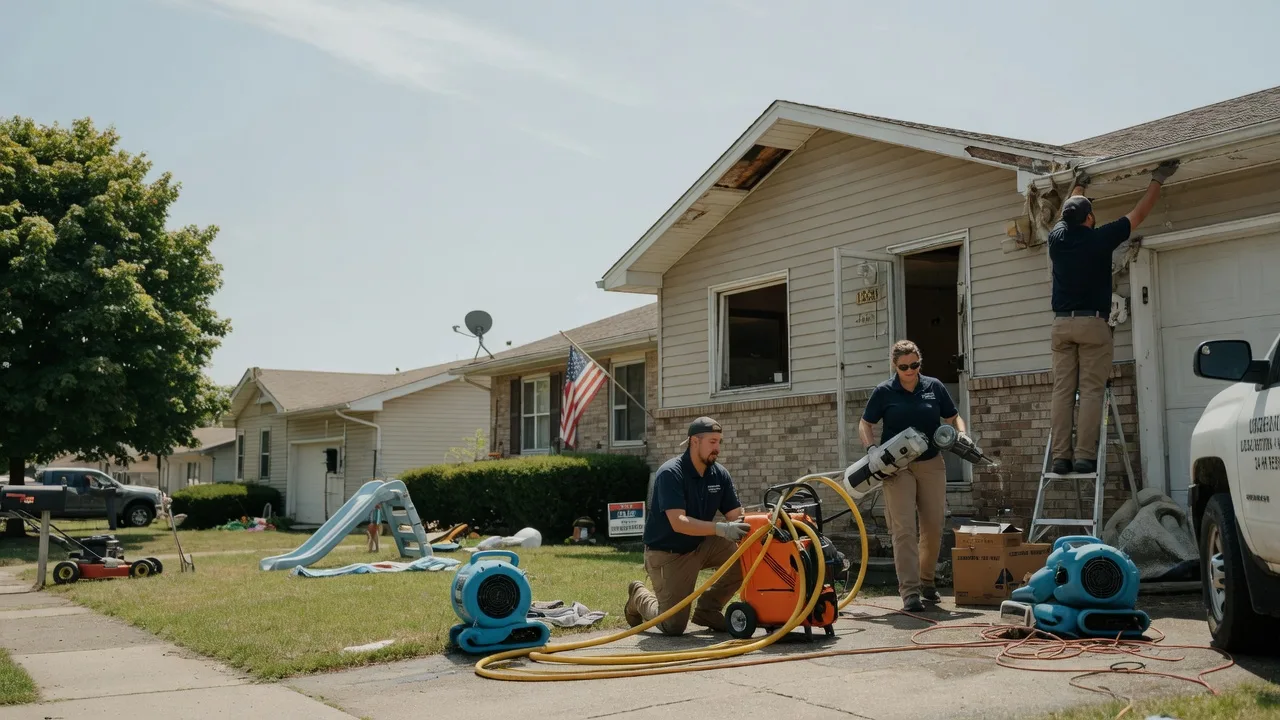 Water Damage Restoration in Mustang, OK near me